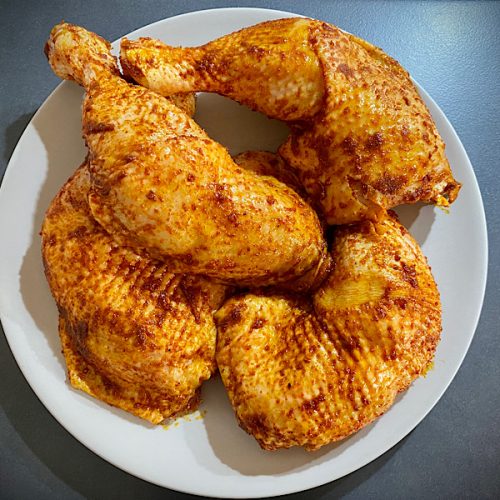 Hähnchenschenkel Marinade