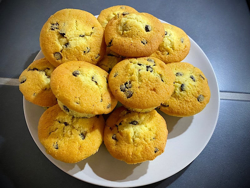 Muffins mit Schokostückchen