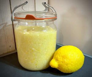 Zitronenpaste