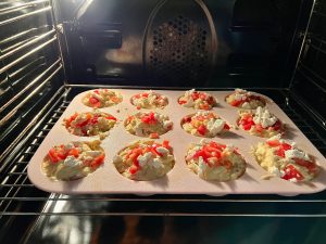 Tomaten-Feta Muffins im Ofen