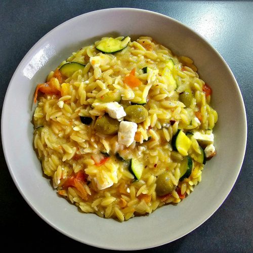 Kritharaki - griechische One Pot Pasta