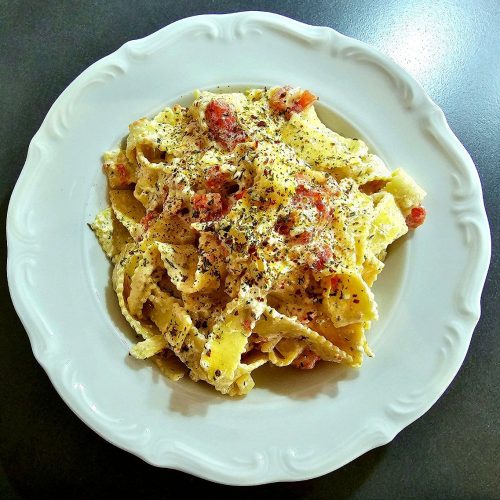 Schnelle Ofen Feta Pasta