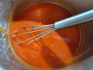 Tomatensoße für die Rouladen