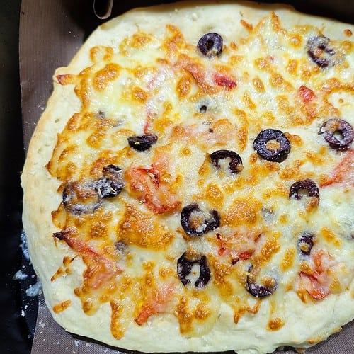 Mediterranes Focaccia aus dem Airfryer