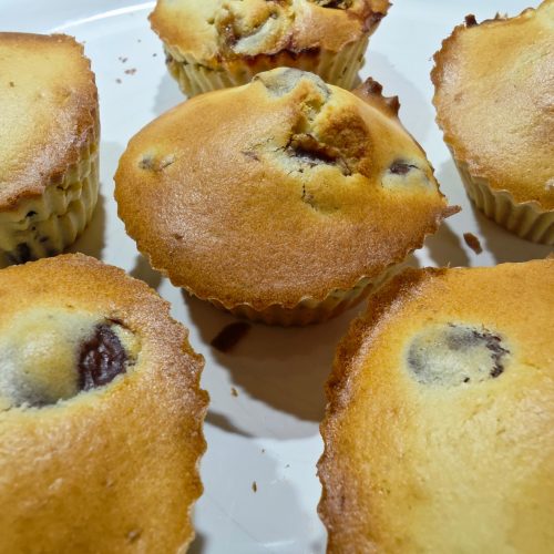 Kirschmuffins aus dem Airfryer