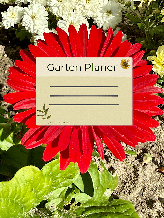 Garten Planer Cover